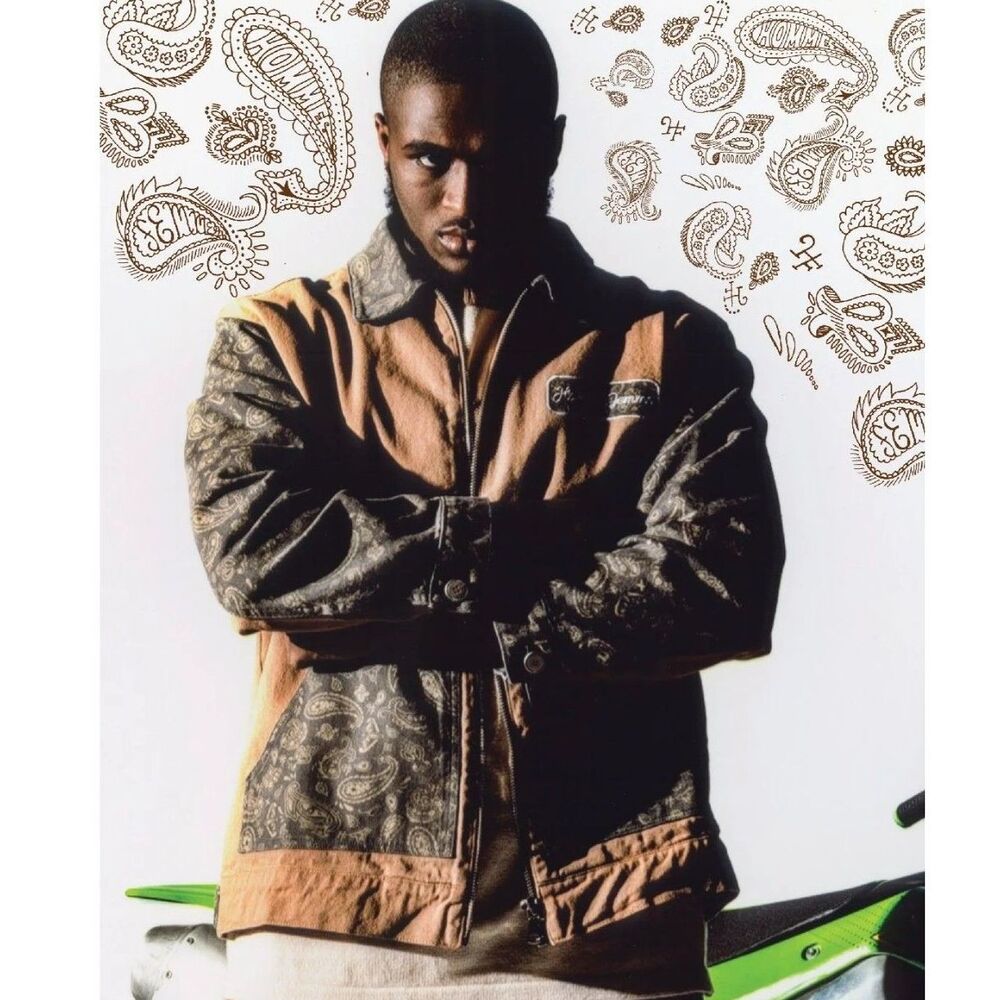 NWT Homme Femme Patchwork Cotton Paisley Jacket size S